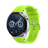 Strap-it® Huawei Watch GT 3 46mm extreme silicone band (lime)
