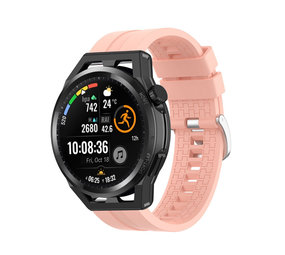 Strap-it® Huawei Watch GT Runner extreme silicone band (roze)