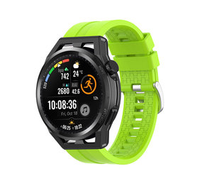 Strap-it® Huawei Watch GT Runner extreme silicone band (lime)