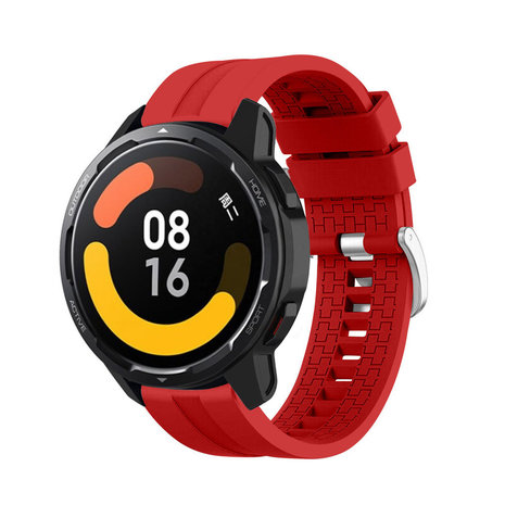 Xiaomi Watch S1 extreme silicone band rood Smartwatchbanden