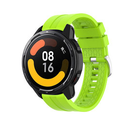 Strap-it® Xiaomi Watch S1 extreme silicone band (lime)