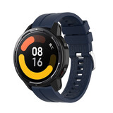 Strap-it® Xiaomi Watch S1 extreme silicone band (donkerblauw)