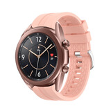 Strap-it® Samsung Galaxy Watch 3 41mm extreme silicone band (roze) Strap-it® Samsung Galaxy Watch 3 41mm extreme silicone band (roze)