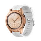 Strap-it® Strap-it Samsung Galaxy Watch 42mm extreme silicone band (wit)