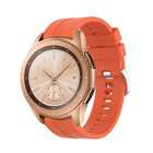 Strap-it® Strap-it Samsung Galaxy Watch 42mm extreme silicone band (oranje)