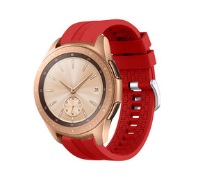 Strap-it® Samsung Galaxy Watch 42mm extreme silicone band (rood)