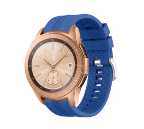 Samsung Galaxy Watch 42mm extreme silicone band blauw Smartwatchbanden