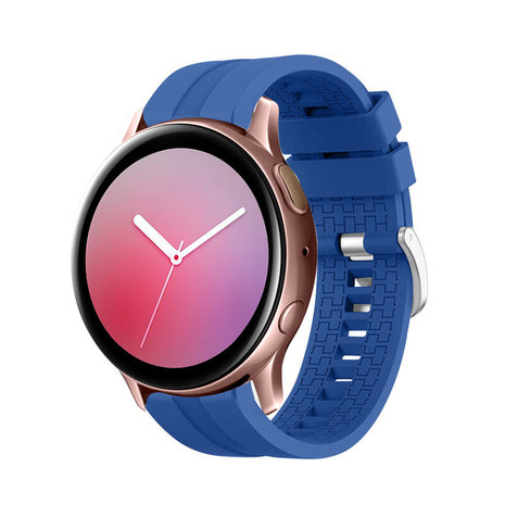 Strap-it® Strap-it Samsung Galaxy Watch Active extreme silicone band (blauw)