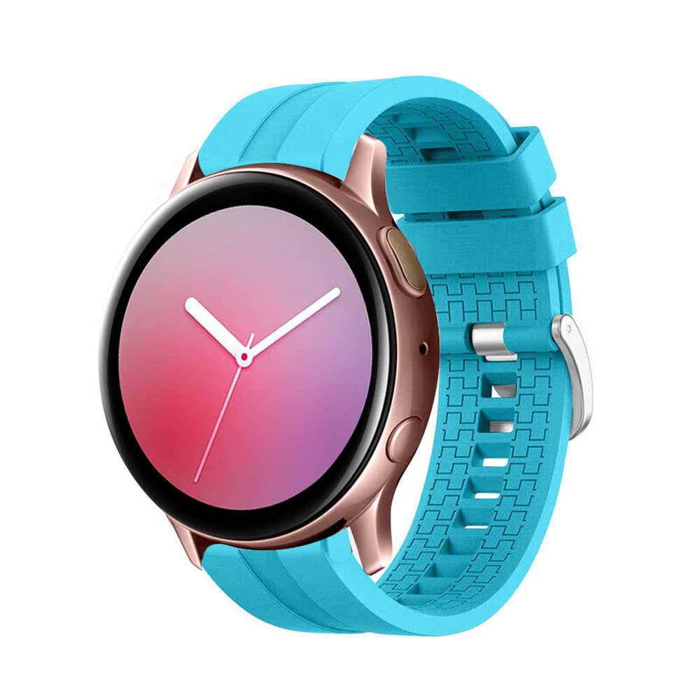 Samsung Galaxy Watch Active extreme silicone band (lichtblauw