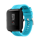 Strap-it® Xiaomi Amazfit Bip extreme silicone band (lichtblauw)