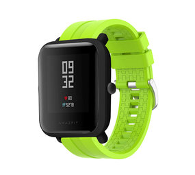 Strap-it® Xiaomi Amazfit Bip extreme silicone band (lime)