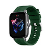 Strap-it® Strap-it Amazfit GTS 3 extreme silicone band (legergroen) Strap-it® Strap-it Amazfit GTS 3 extreme silicone band (legergroen)