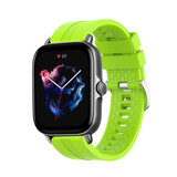 Strap-it® Amazfit GTS 3 extreme silicone band (lime)