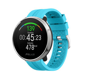 Strap-it® Polar Ignite extreme silicone band (lichtblauw)