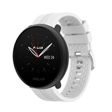 Strap-it® Polar Ignite 2 extreme silicone band (wit)