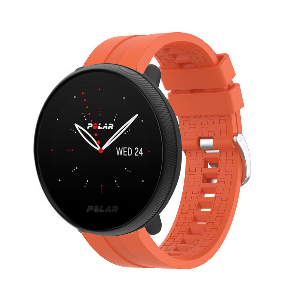 Strap-it® Strap-it Polar Ignite 2 extreme silicone band (oranje)