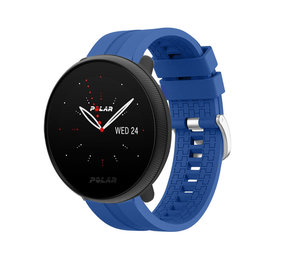Strap-it® Polar Ignite 2 extreme silicone band (blauw)