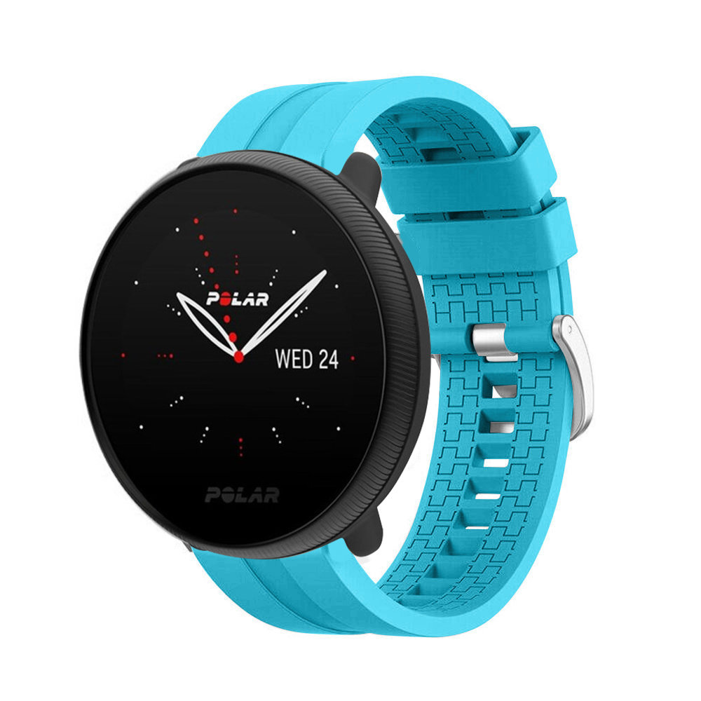 Strap-it® Strap-it Polar Ignite 2 extreme silicone band (lichtblauw)