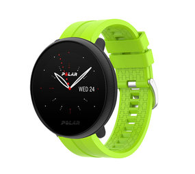 Strap-it® Polar Ignite 2 extreme silicone band (lime)