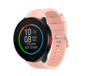 Strap-it® Polar Pacer extreme silicone band (roze)