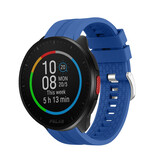 Strap-it® Polar Pacer extreme silicone band (blauw)