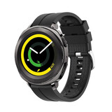 Strap-it® Samsung Gear Sport extreme silicone band (zwart)
