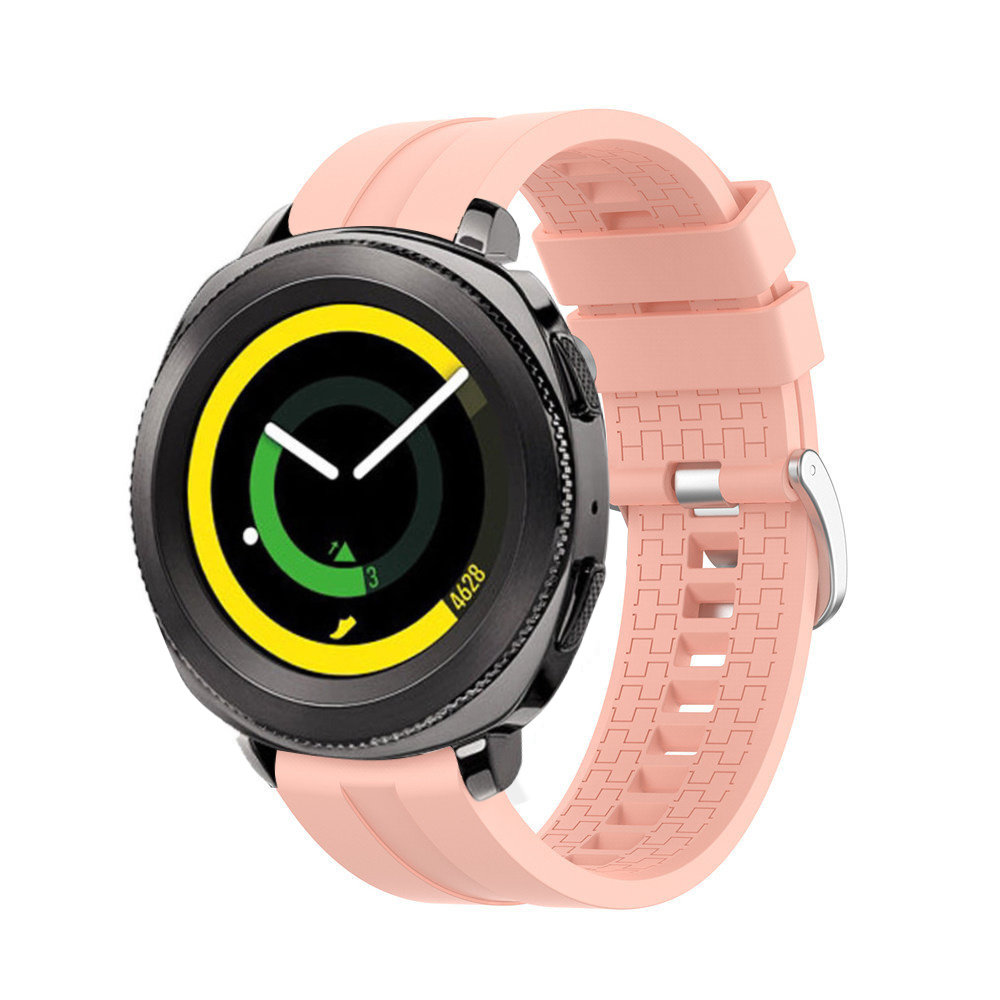 Strap-it® Strap-it Samsung Gear Sport extreme silicone band (roze)
