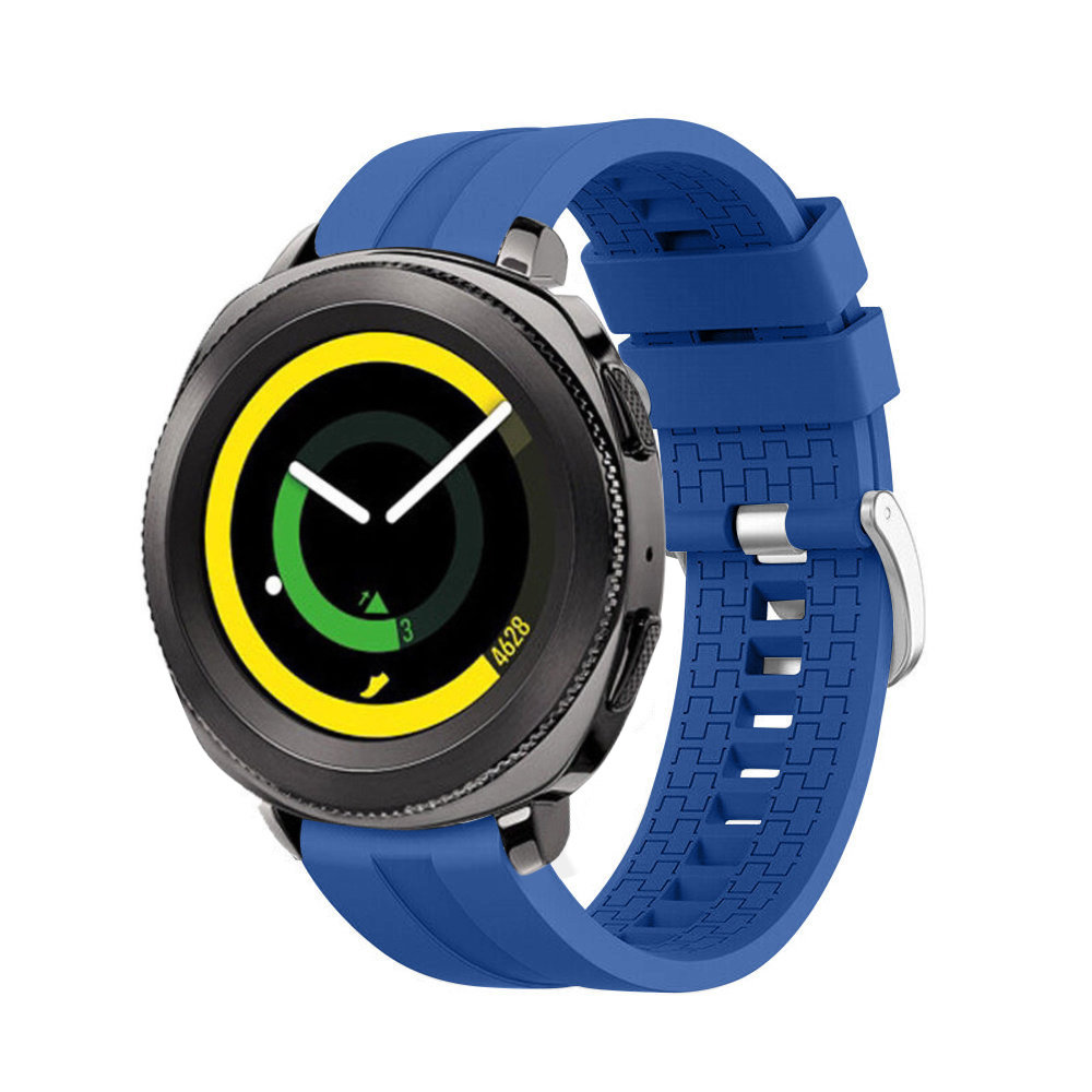 Strap-it® Strap-it Samsung Gear Sport extreme silicone band (blauw)