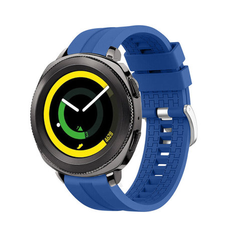 Strap-it® Strap-it Samsung Gear Sport extreme silicone band (blauw)