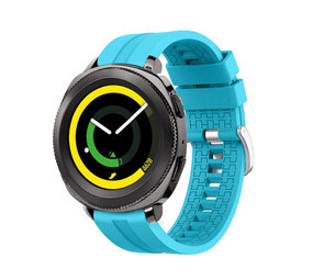 Strap-it® Samsung Gear Sport extreme silicone band (lichtblauw)