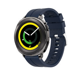 Strap-it® Samsung Gear Sport extreme silicone band (donkerblauw)