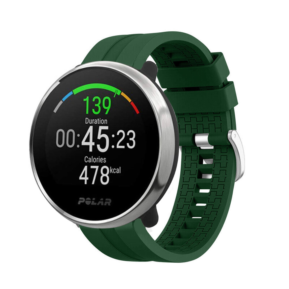 Strap-it® Strap-it Polar Unite extreme silicone band (legergroen)