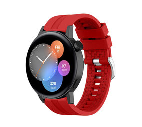 Strap-it® Huawei Watch GT 3 42mm extreme silicone band (rood)