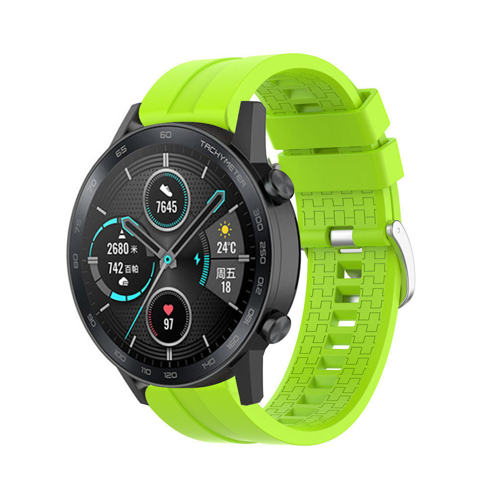 Strap-it® Strap-it Honor Magic Watch 2 extreme silicone band (lime)