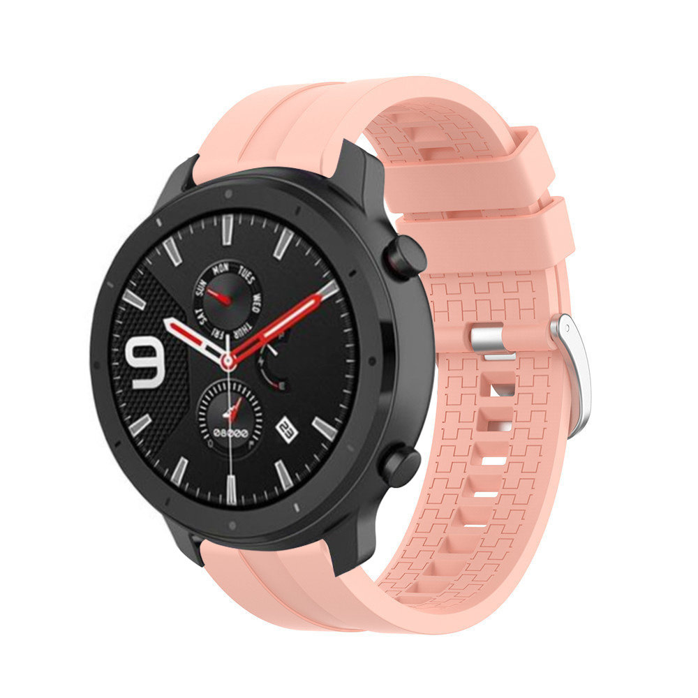Strap-it® Strap-it Xiaomi Amazfit GTR extreme silicone band (roze)