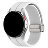 Strap-it® Strap-it Samsung Galaxy Watch 4 Classic 46mm magnetische sport band (wit) Strap-it® Strap-it Samsung Galaxy Watch 4 Classic 46mm magnetische sport band (wit)