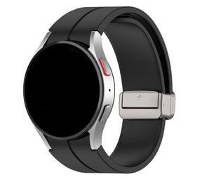 Strap-it® Samsung Galaxy Watch 4 Classic 46mm magnetische sport band (zwart)