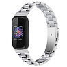 Strap-it® Strap-it Fitbit Inspire 3 stalen bandje (zilver) Strap-it® Strap-it Fitbit Inspire 3 stalen bandje (zilver)