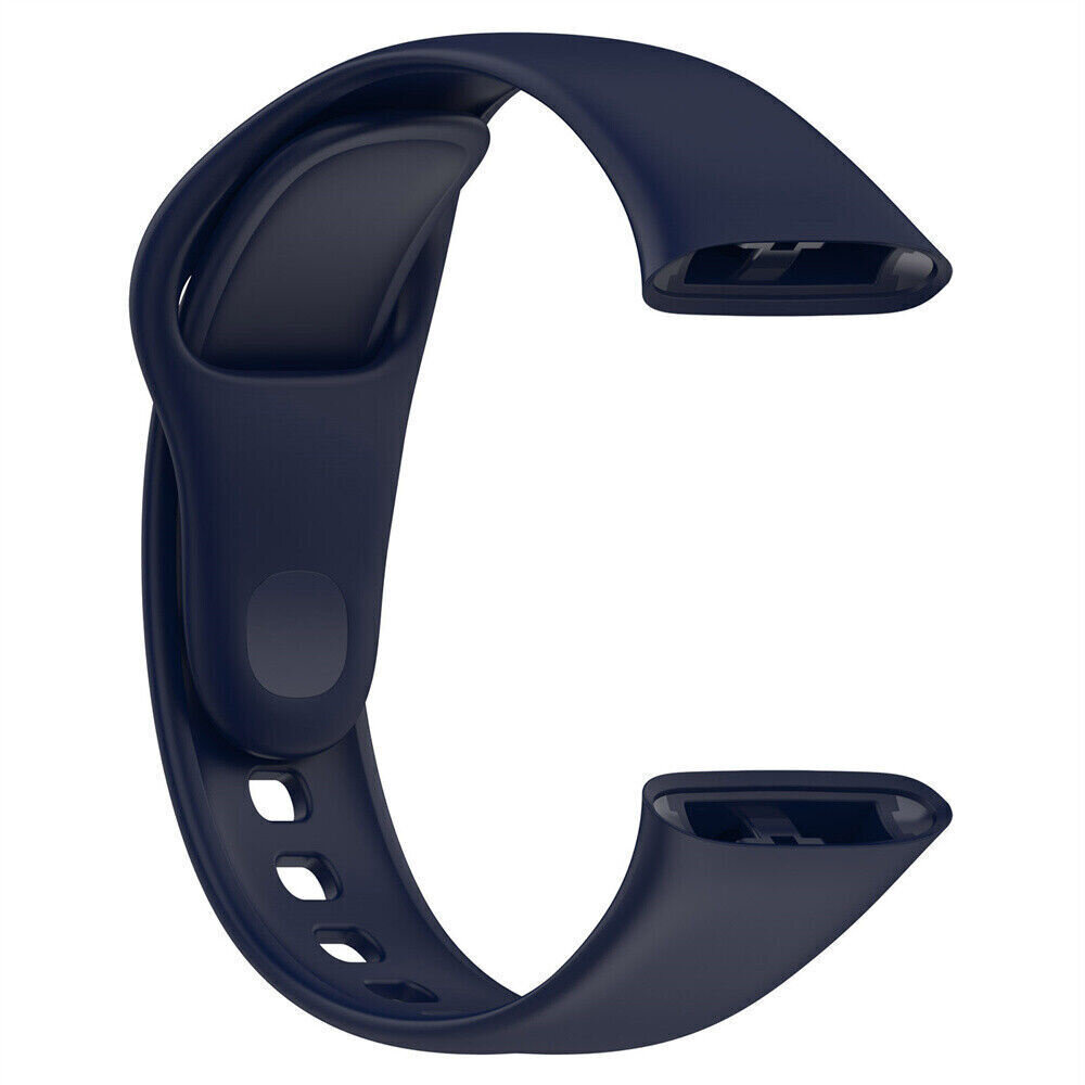 Strap-it® Strap-it Redmi Watch 3 siliconen bandje (donkerblauw)