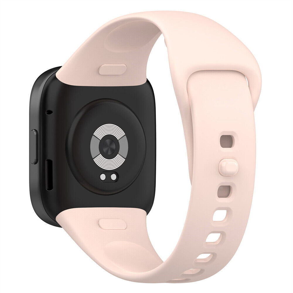 Strap-it® Strap-it Redmi Watch 3 siliconen bandje (lichtroze)