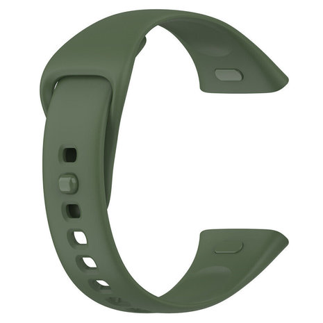 Strap-it® Strap-it Redmi Watch 3 siliconen bandje (donkergroen)