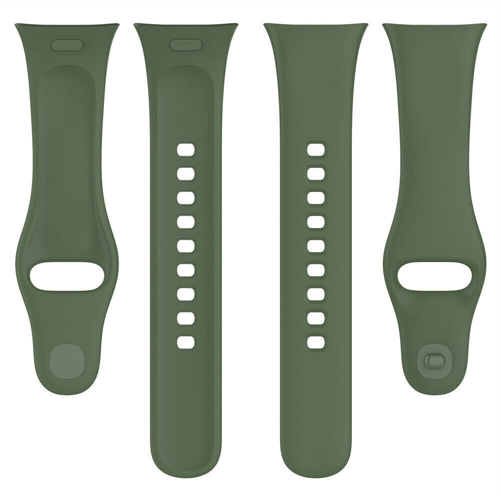 Strap-it® Strap-it Redmi Watch 3 siliconen bandje (donkergroen)