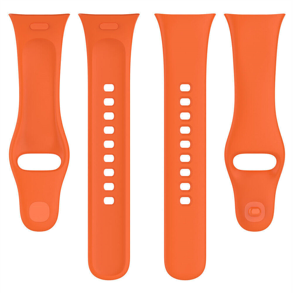 Strap-it® Strap-it Redmi Watch 3 siliconen bandje (oranje)
