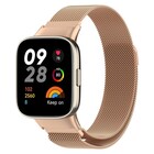 Strap-it® Strap-it Redmi Watch 3 Milanese band (rosé goud)