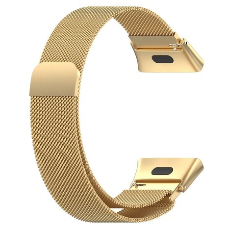Strap-it® Strap-it Redmi Watch 3 Milanese band (goud)