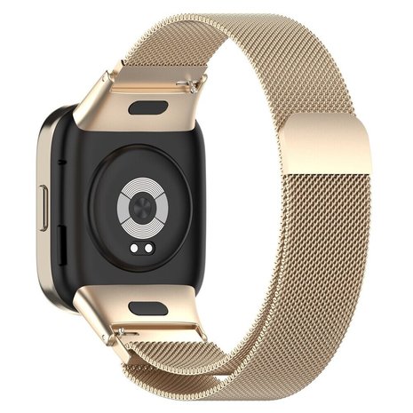 Strap-it® Strap-it Redmi Watch 3 Milanese band (champagne) Strap-it® Strap-it Redmi Watch 3 Milanese band (champagne)