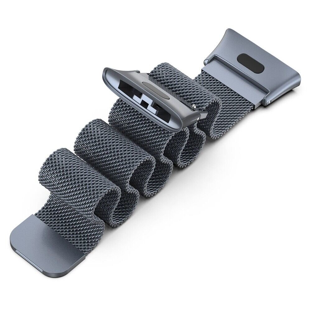 Strap-it® Strap-it Redmi Watch 3 Milanese band (space grey) Strap-it® Strap-it Redmi Watch 3 Milanese band (space grey)