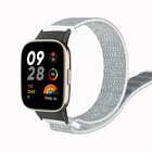 Strap-it® Strap-it Redmi Watch 3 nylon bandje (zeeschelp)