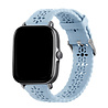 Strap-it® Strap-it Amazfit GTS 2 siliconen bandje met patroon (mist blauw) Strap-it® Strap-it Amazfit GTS 2 siliconen bandje met patroon (mist blauw)