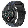 Strap-it® Strap-it Honor Magic Watch 2 sport gesp band (zwart/blauw) Strap-it® Strap-it Honor Magic Watch 2 sport gesp band (zwart/blauw)